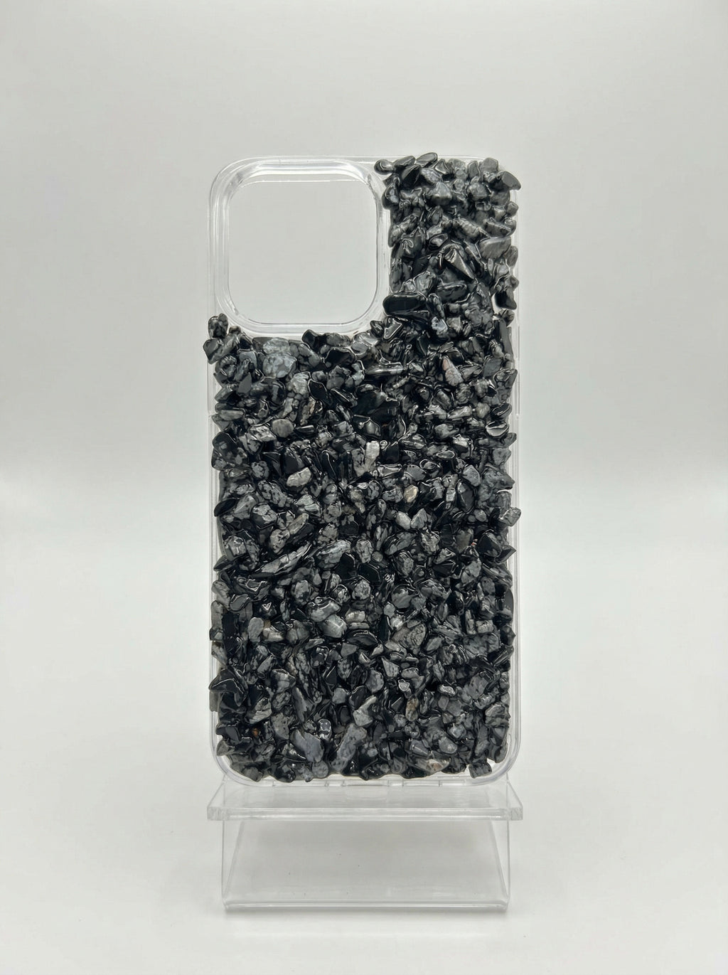 Snowflake Obsidian Case (Balance, Awareness, Healing)
