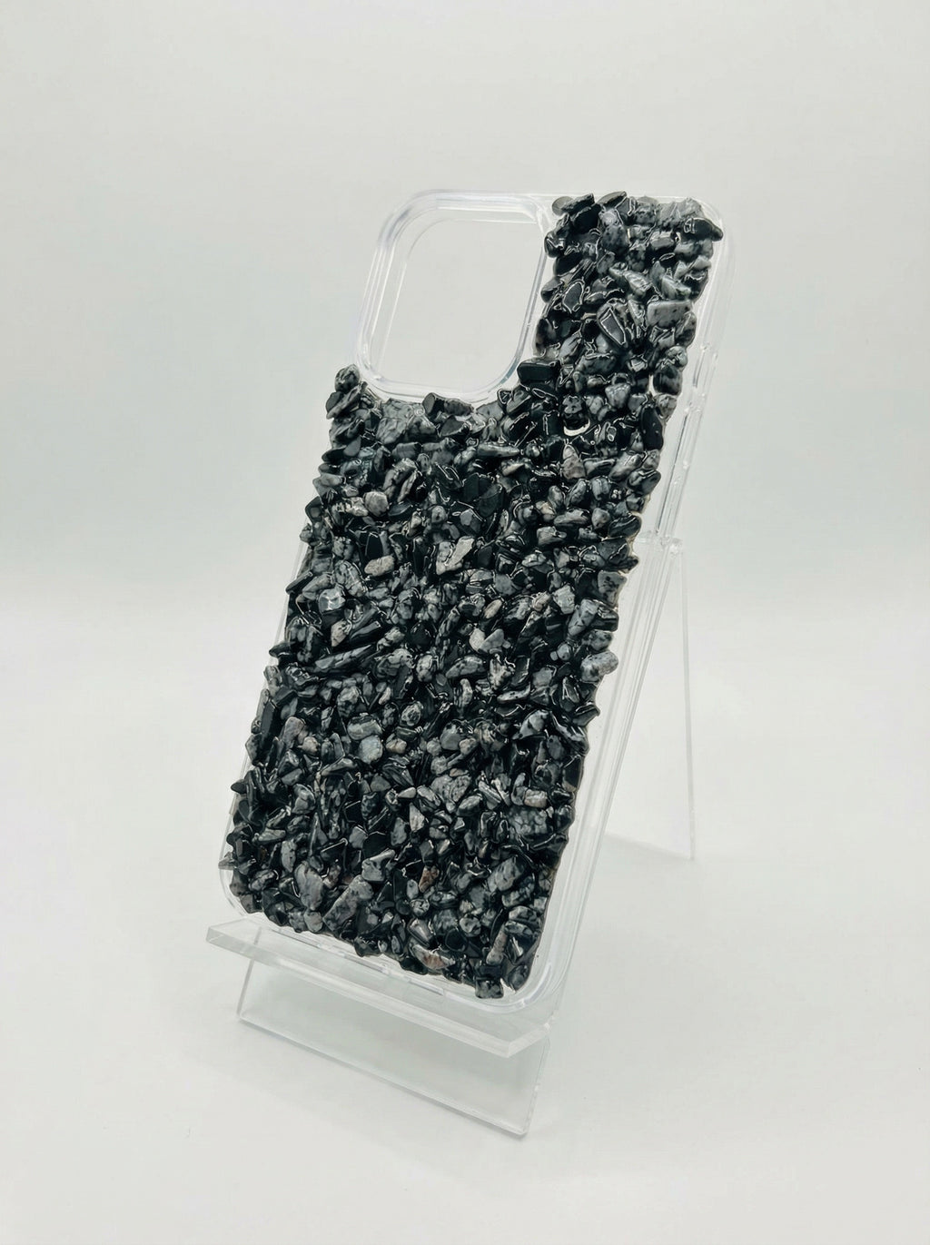 Snowflake Obsidian Case (Balance, Awareness, Healing)